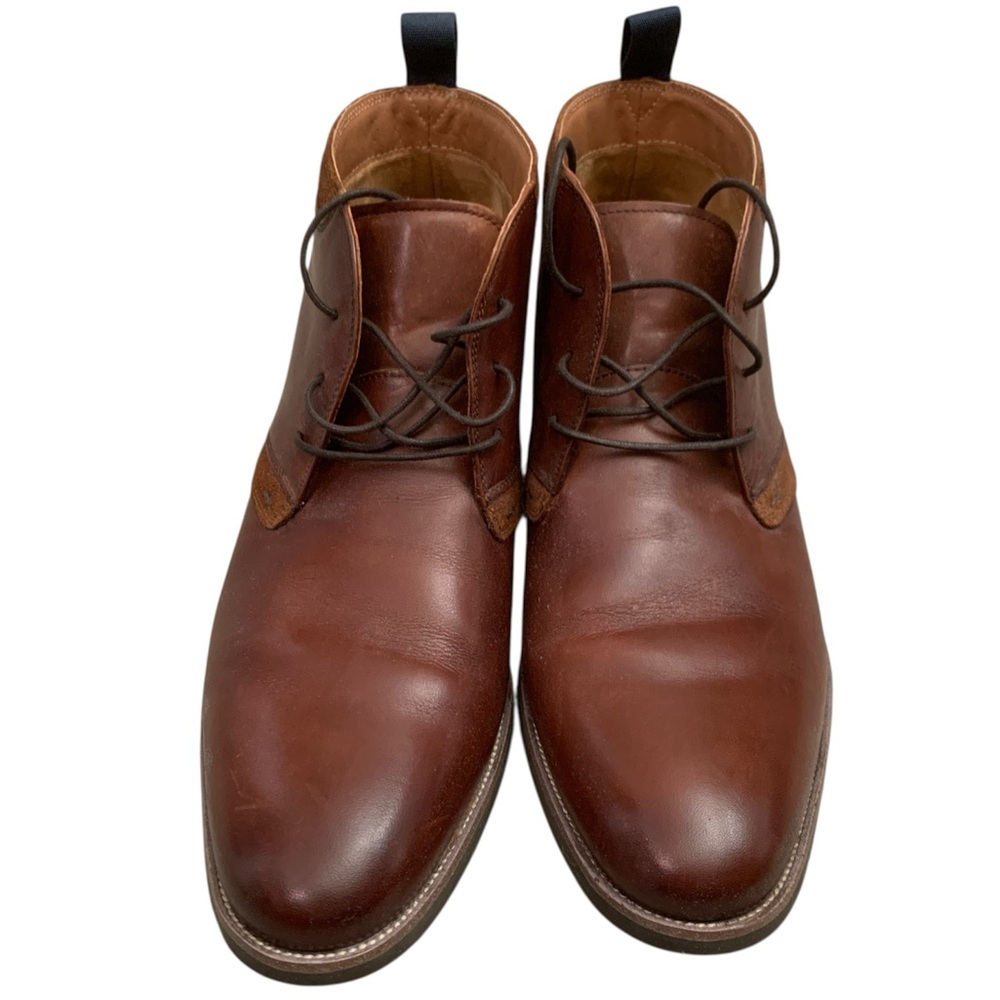 Florsheim Men’s Chukka Boots 11M Brown Leather Suede Comfort Tech Ortholite⭐️ - Picture 3 of 16